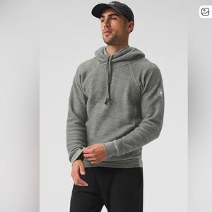 ALO Yoga Charcoal Hoodie for Men